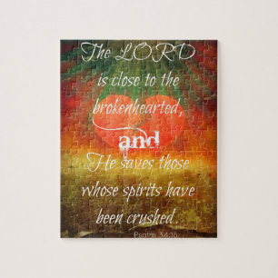 Puzzle Amor del 34:18 del salmo