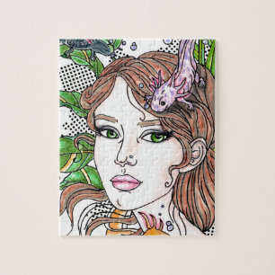 Puzzle amor del axolotl