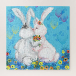 Puzzle Amor dulce - Beso - Abrazo -