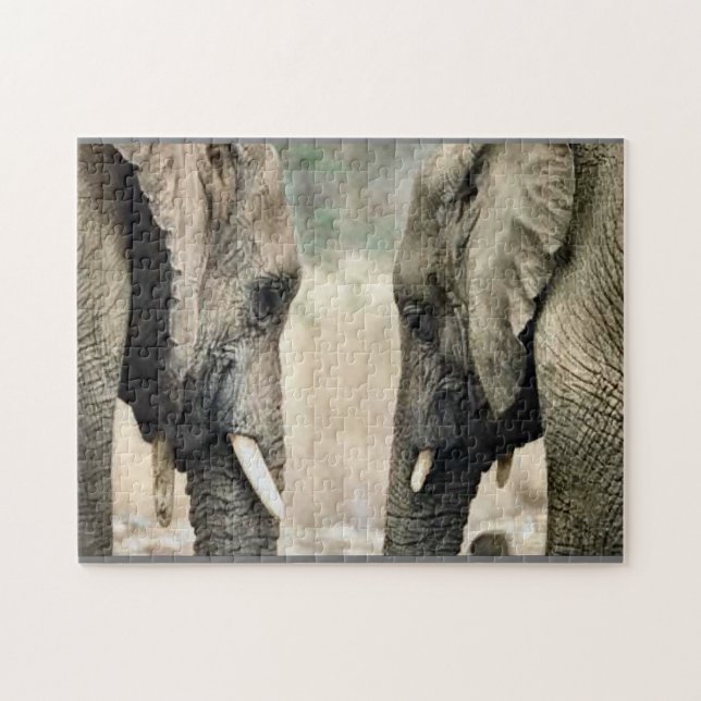 Puzzle Amor elefante (Horizontal)