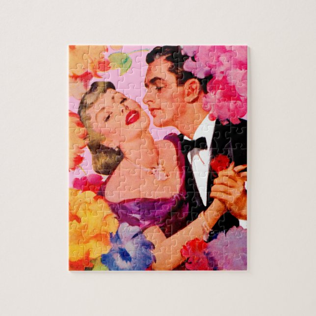 Puzzle amor en flor (Vertical)