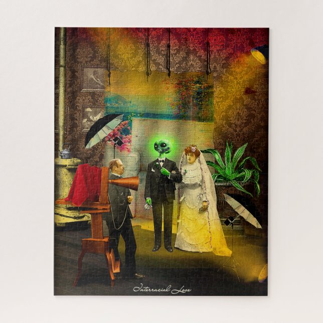 Puzzle Amor interracial (Vertical)