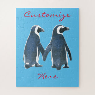 Puzzle Amor pájaros Pingüino Pareja Thunder_Cove