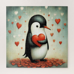 Puzzle Amor pingüino 1
