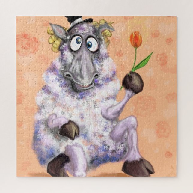 Puzzle Amor Ram - Caballero (Vertical)