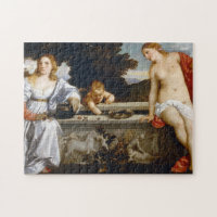Amor sagrado y profano, Tiziano Vecelli, 1515