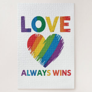 Puzzle Amor Siempre Gana LGBT