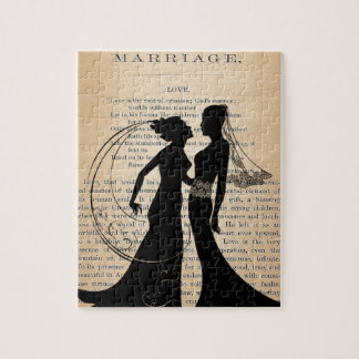 Puzzle Amor y boda Longfellow que se casa lesbiano del