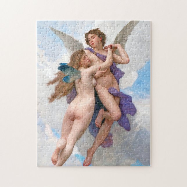 Puzzle Amor y Psique, Bouguereau (Vertical)