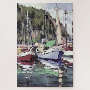 Puzzle Amortización En Turunc Gulet Sailboat Arte De Acrí