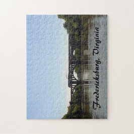 Puzzle Amtrack Train Crossing Rappahannock River