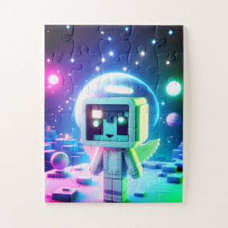 Puzzle An Astronaut In Space 30 Large Pieces on a 