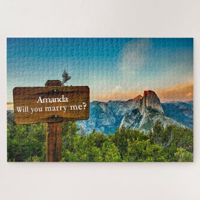 Puzzle Añadir nombre oculto mensaje matrimonio propuesta  (Horizontal)