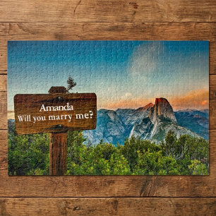Puzzle Añadir nombre oculto mensaje matrimonio propuesta