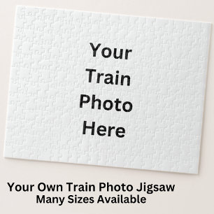 Puzzle Añadir su propia foto de tren