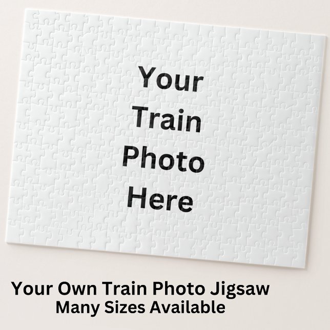 Puzzle Añadir su propia foto de tren (Subido por el creador)