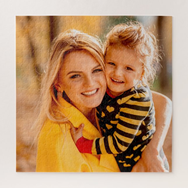 Puzzle Añadir su propia foto | Plantilla (Vertical)