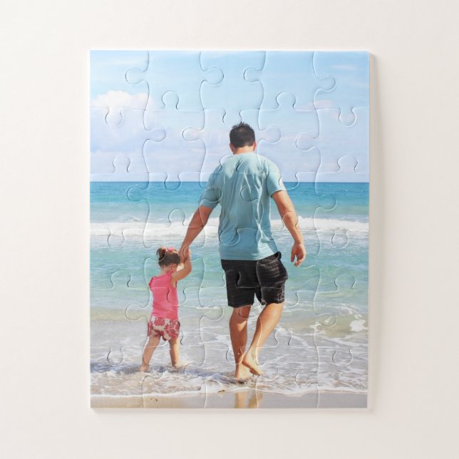 Puzzle Añadir su propia foto y/o texto (Vertical)