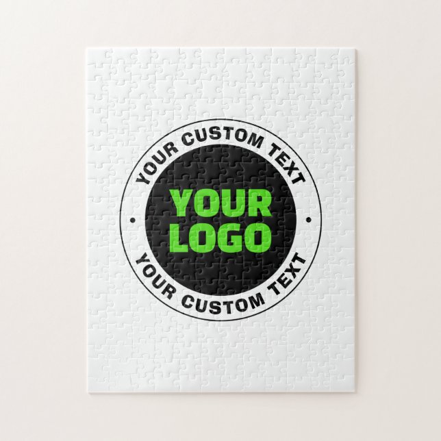 Puzzle Añadir su propio logotipo comercial o diseño carga (Vertical)