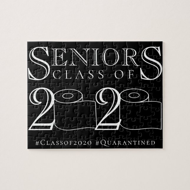 Puzzle Ancianos 2020 | Clase de graduados en cuarentena (Horizontal)