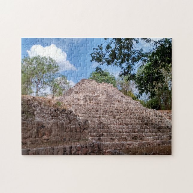 Puzzle Ancient Pyramids of Mexico. (Horizontal)