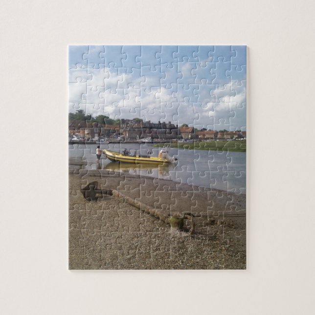 Puzzle Ancla, COSTILLA en descanso Blakeney, Norfolk (Vertical)