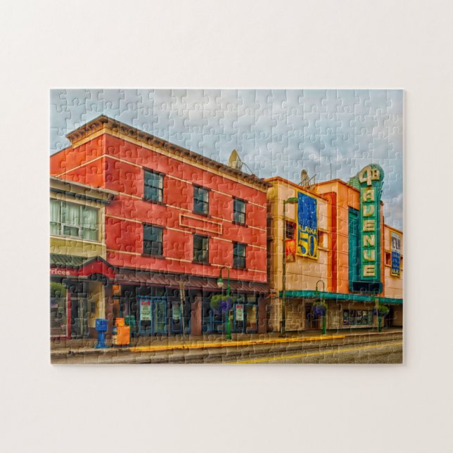 Puzzle Anclaje Alaska. (Horizontal)