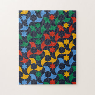 Puzzle Andalusian Tiles 12 (Alhambra Palace, Granada)