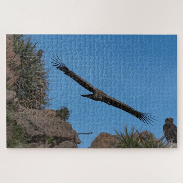 Puzzle Andes condor in Colca Canyon, Peru (Horizontal)