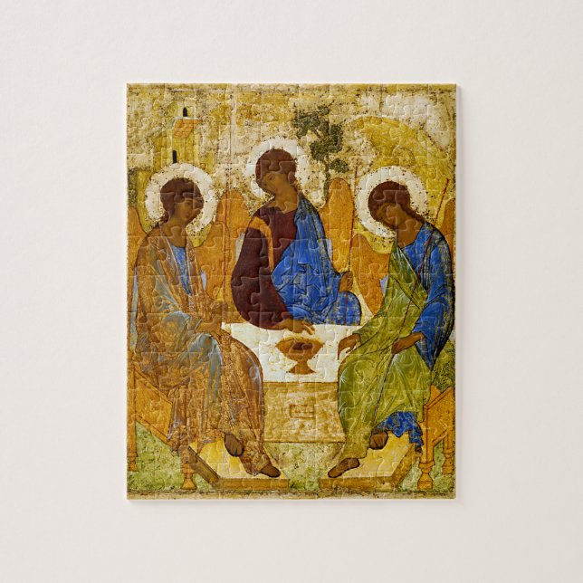 Puzzle Andrei Rublev , “ Holy Trinity ” (Vertical)