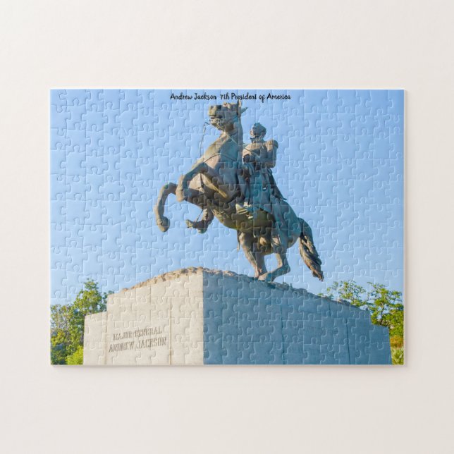 Puzzle Andrew Jackson 7º presidente de América. (Horizontal)