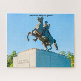 Puzzle Andrew Jackson 7º presidente de América.