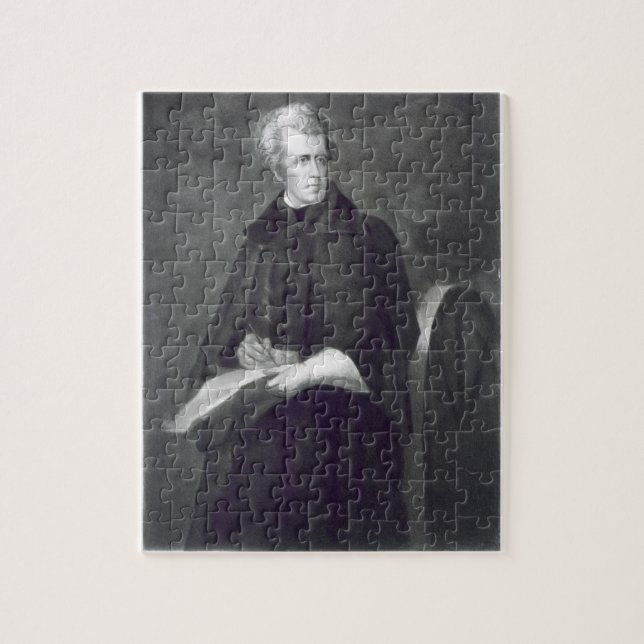 Puzzle Andrew Jackson, 7mo Presidente de los Estados (Vertical)