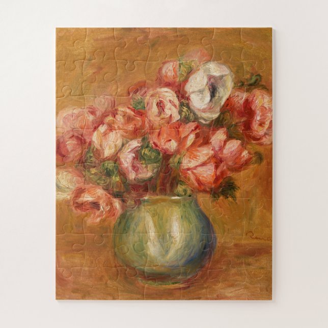 Puzzle Anemones de Pierre-Auguste Renoir (Vertical)