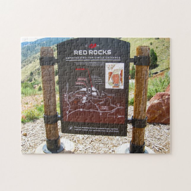 Puzzle Anfiteatro de Rock Colorado. (Horizontal)