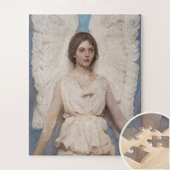 Puzzle Ángel de Abbott Handerson Thayer Art (Subido por el creador)