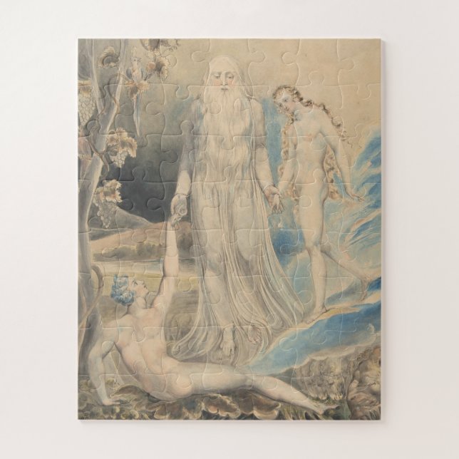 Puzzle Ángel de la presencia divina que trae Eve a Adán (Vertical)