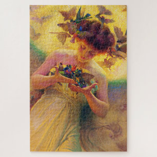 Puzzle “Ángel de los Pájaros” de Franz Dvorak