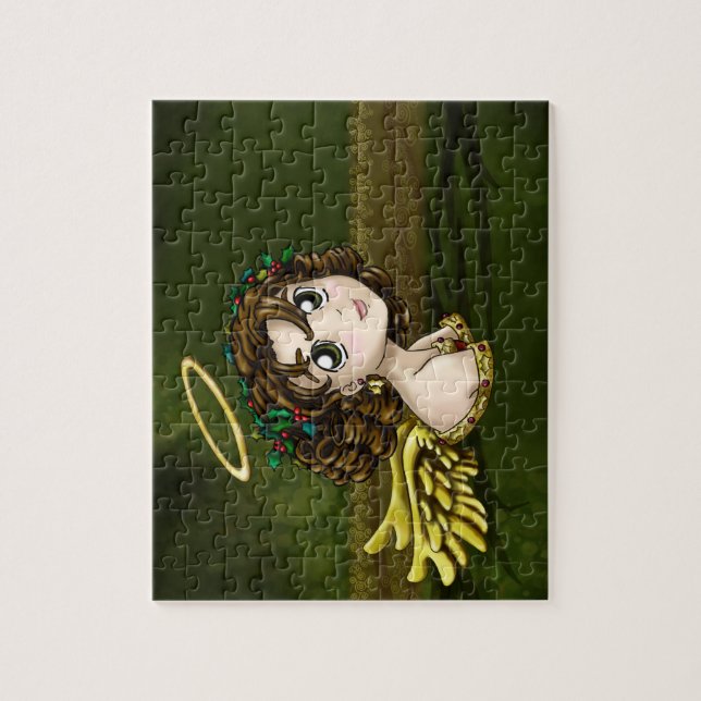 Puzzle Ángel del acebo (Vertical)