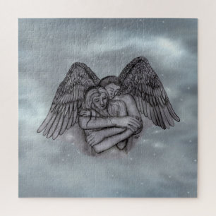 Puzzle Angel Eros en el amor