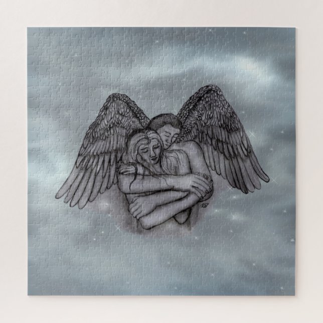 Puzzle Angel Eros en el amor (Vertical)