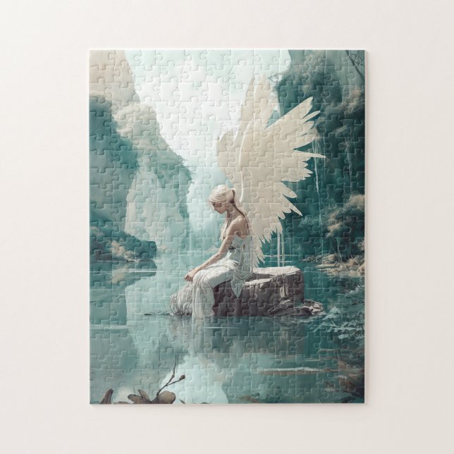 Puzzle Angel Fantasy Art (Vertical)