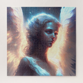 Puzzle Ángel Místico de Ojos Azules