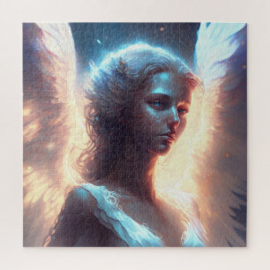 Puzzle Ángel Místico de Ojos Azules