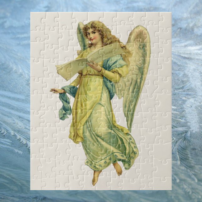 Puzzle Ángel Navidades victorianos, Gloria en Excelsis De (Subido por el creador)