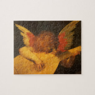 Puzzle Ángel tocando la lute de Rosso Fiorentino