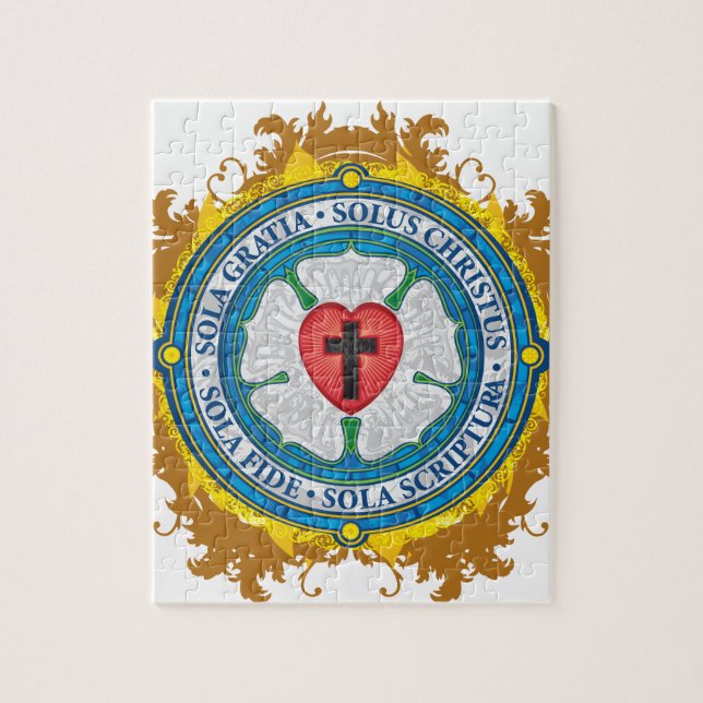 Puzzle Ángeles cruzados cristianos de dios de Jesús del (Vertical)