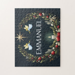 Puzzle ángeles de Navidad Emmanuel