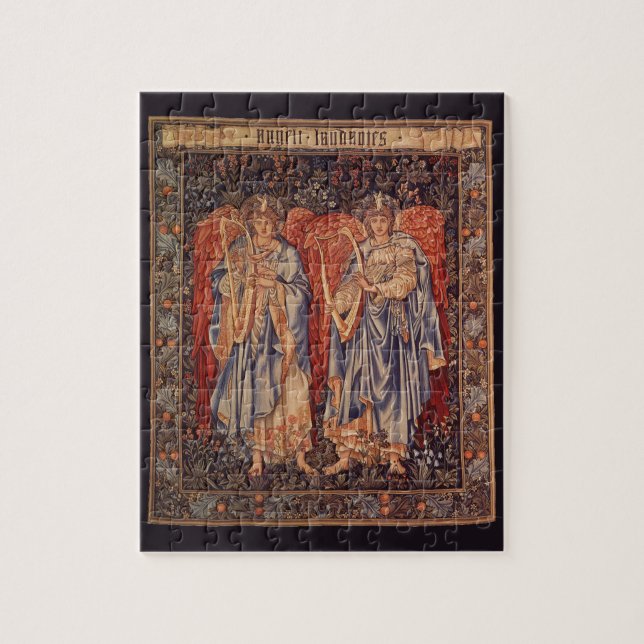 Puzzle Angeli Laudantes de Sir Edward Coley Burne Jones (Vertical)