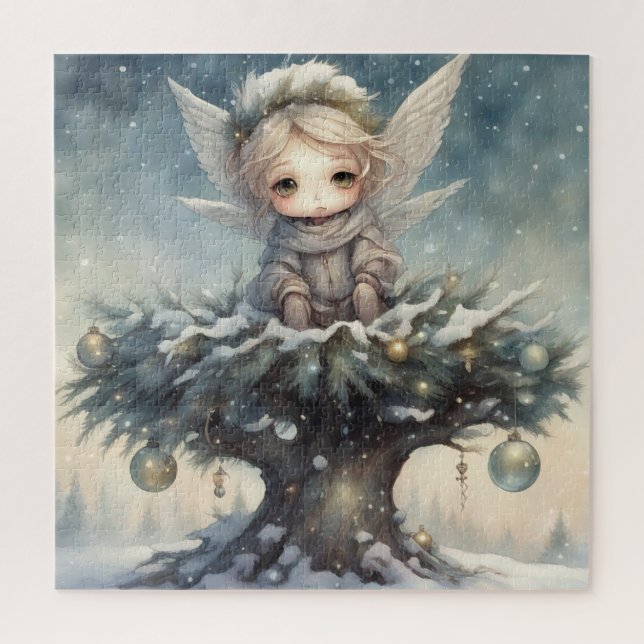 Puzzle Angelito de Navidad (Vertical)